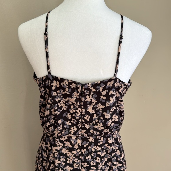 Chelsea 28 Sleeveless Spaghetti Straps Lined Flower Midi Dress Size M‎ - Picture 8 of 10